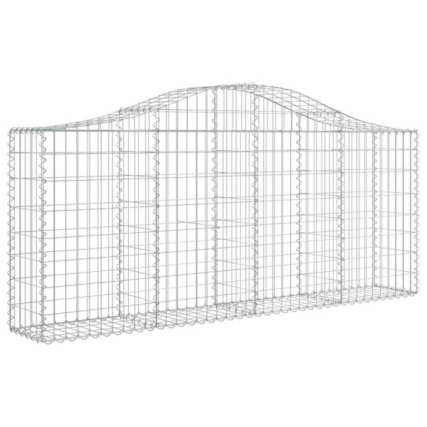 Габионни кошници арка 30 бр 200x30x80/100 см поцинковано желязо
