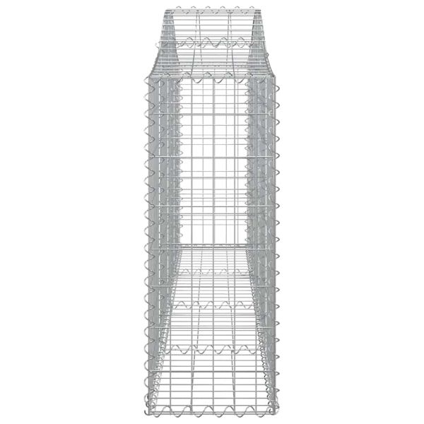 Габионни кошници арка 30 бр 200x30x80/100 см поцинковано желязо