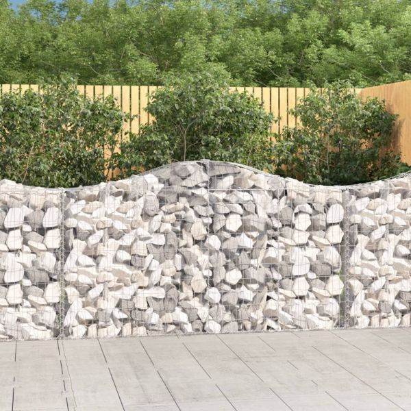 Габионни кошници арка 11 бр 200x30x100/120см поцинковано желязо