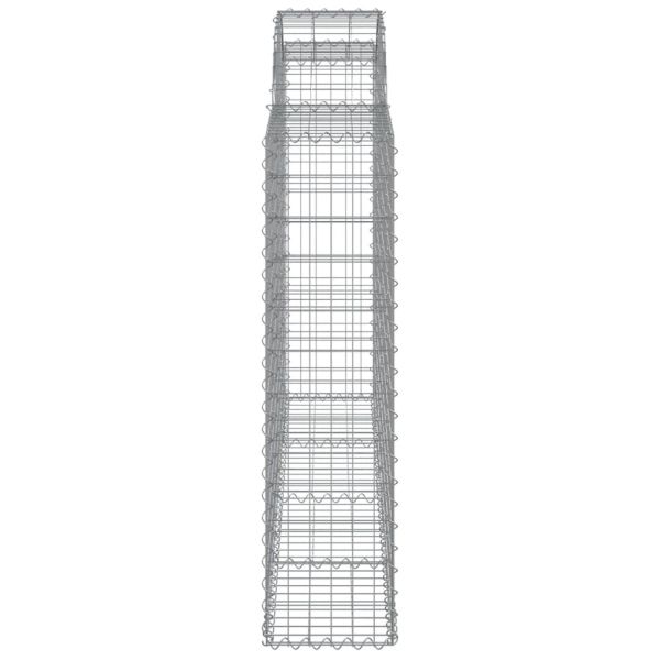 Габионни кошници арка 5 бр 200x30x120/140см поцинковано желязо