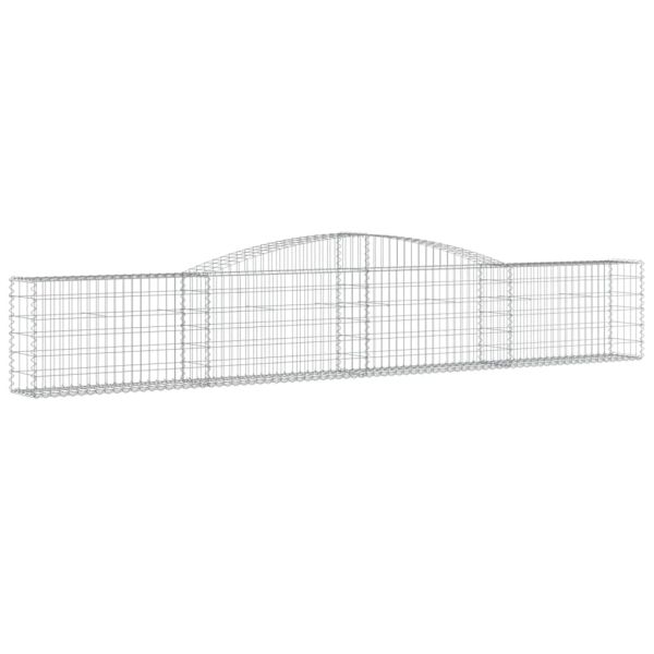 Габионни кошници арка 6 бр 400x30x60/80 см поцинковано желязо