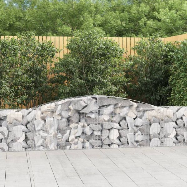 Габионни кошници арка 20 бр 400x30x60/80 см поцинковано желязо