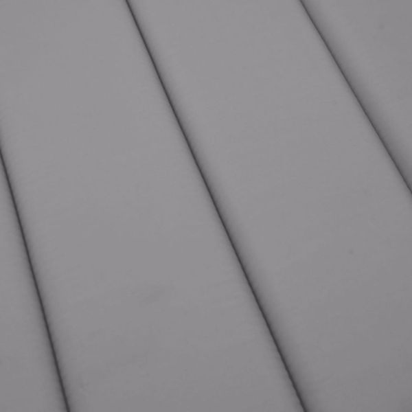 Шалте за шезлонг, сиво, 200x70x3 см, Оксфорд плат