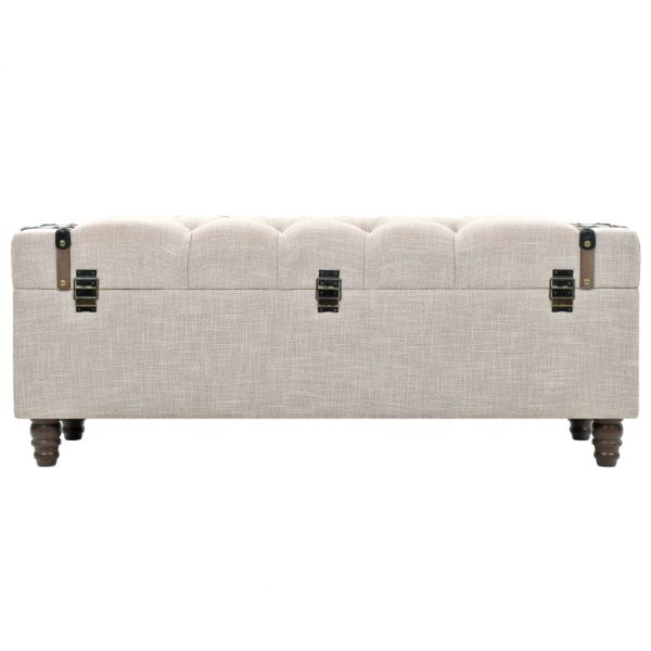 Комплект 3 бр пейки за съхранение дърво и стомана 112x37x45 см