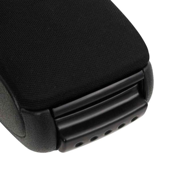 Подлакътник за кола черен 17x40x(31-49) см ABS
