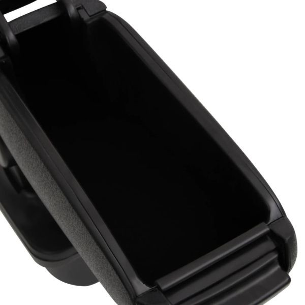 Подлакътник за кола черен 14x35x(37-53) см ABS