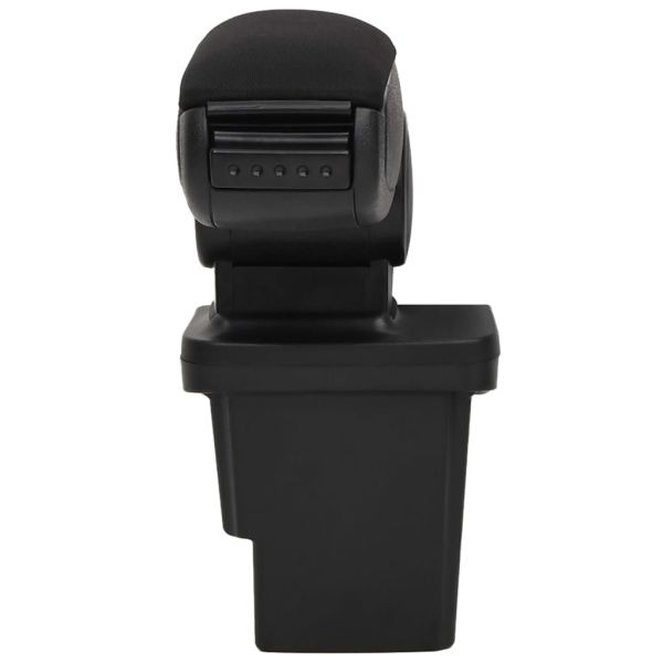 Подлакътник за кола черен 17x32x(37-53) см ABS