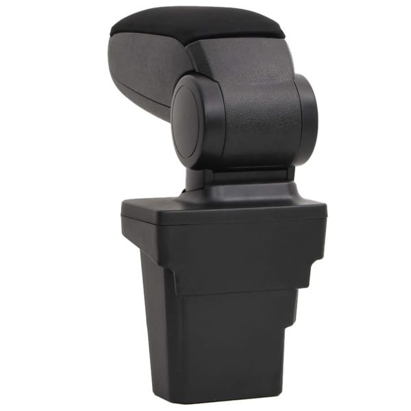 Подлакътник за кола черен 17x32x(37-53) см ABS