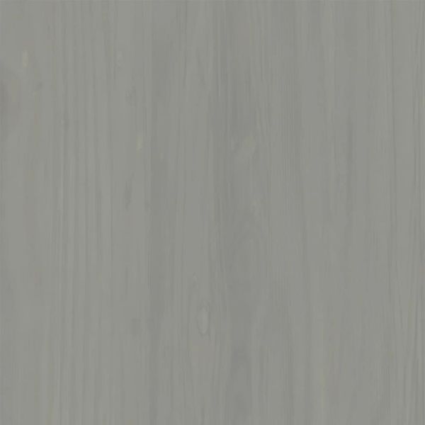 Нощно шкафче VIGO сиво 42x35x42 см бор масив