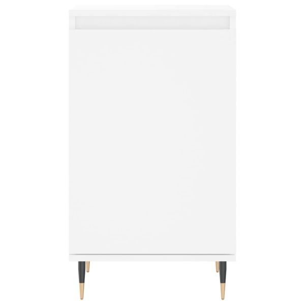 Бюфет бял 40x35x70 см инженерно дърво