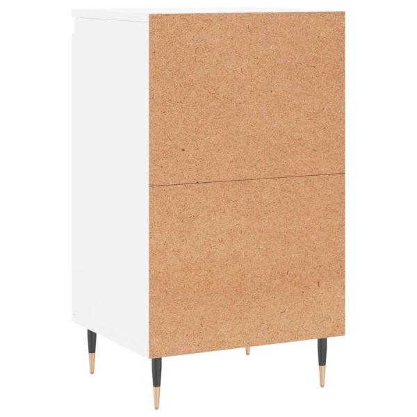 Бюфет бял 40x35x70 см инженерно дърво
