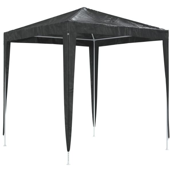 Професионална парти шатра, 2x2 м, антрацит