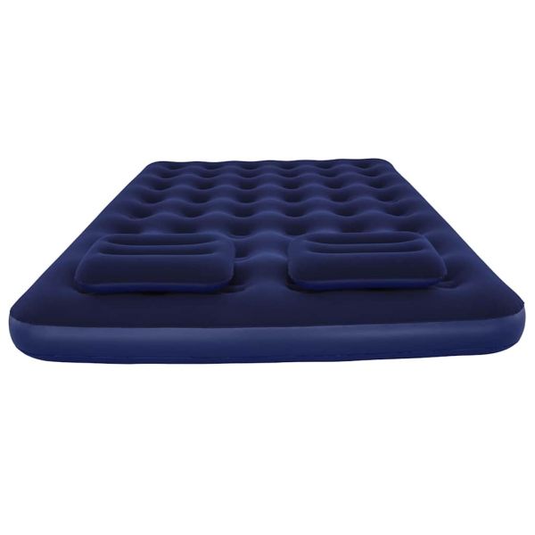 Bestway Надуваем матрак с възглавница и помпа, 203x152x22 см, 67374
