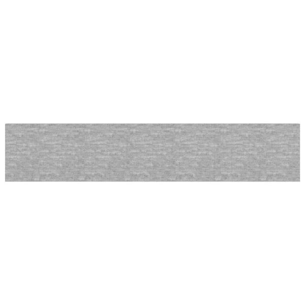 Окачени стенни рафтове, 4 бр, бетонно сив, 120x23,5x3,8 см, МДФ