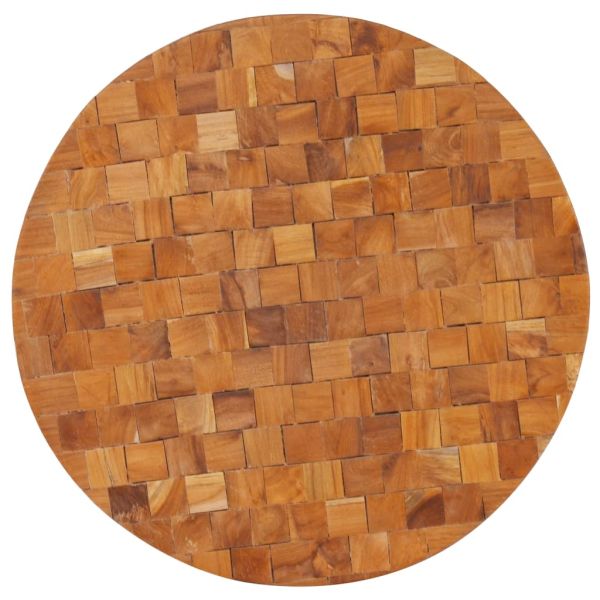 Маса за кафе, 60x60x35 см, тиково дърво масив
