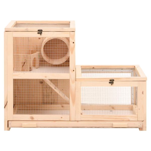 Клетка за хамстери 81x40x60 см масивна ела