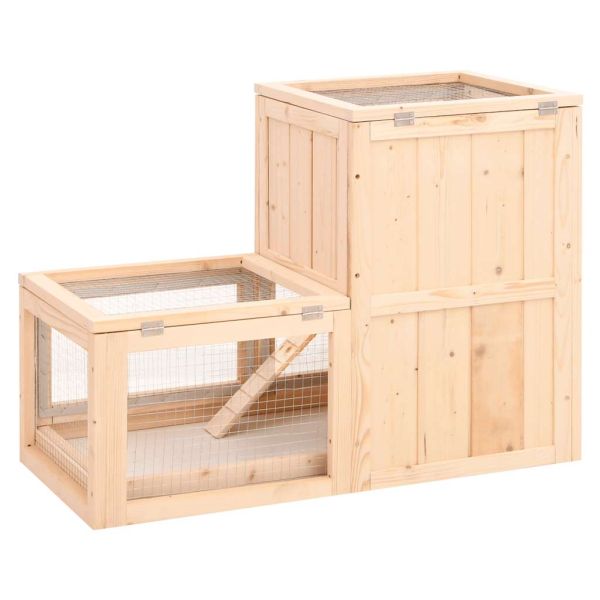 Клетка за хамстери 81x40x60 см масивна ела