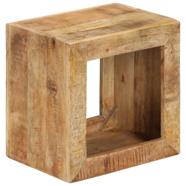 Табуретка 40x30x40 см масивно дърво манго