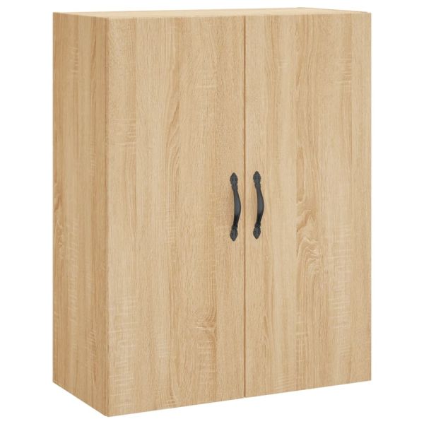 Стенни шкафове, 2 бр, дъб сонома, инженерно дърво