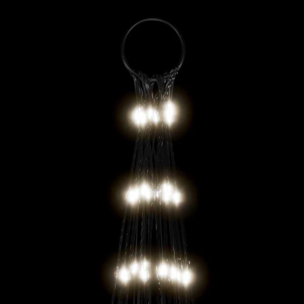 LED коледна елха 3000 LED студено бяло 800 см