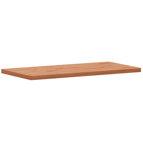 Плот за маса 80x40x2,5 см правоъгълен масивен бук