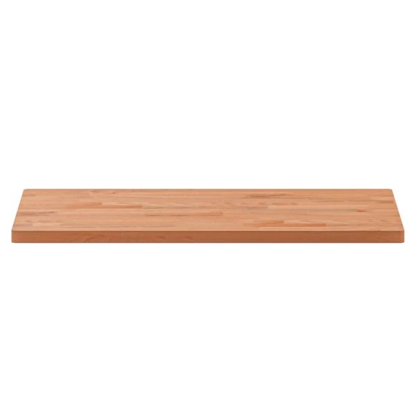 Плот за маса 80x40x2,5 см правоъгълен масивен бук