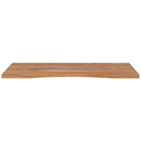 Плот за бюро 100x50x2,5 см правоъгълен, масивно дърво акация