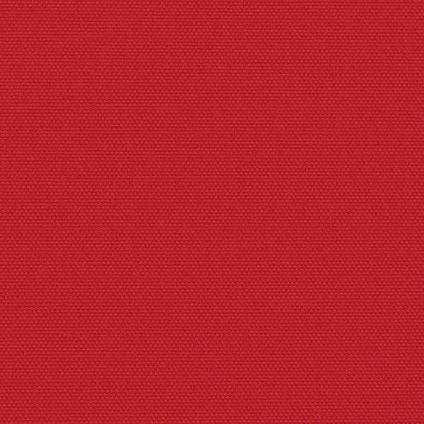 Прибираща се странична тента, червена, 100x1000 см