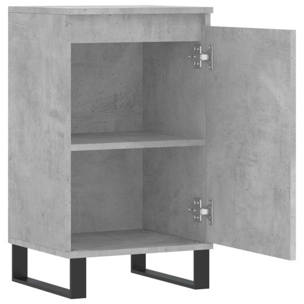 Бюфет бетонно сив 40x35x70 см инженерно дърво
