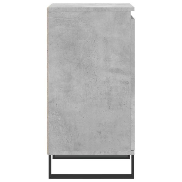 Бюфет бетонно сив 40x35x70 см инженерно дърво