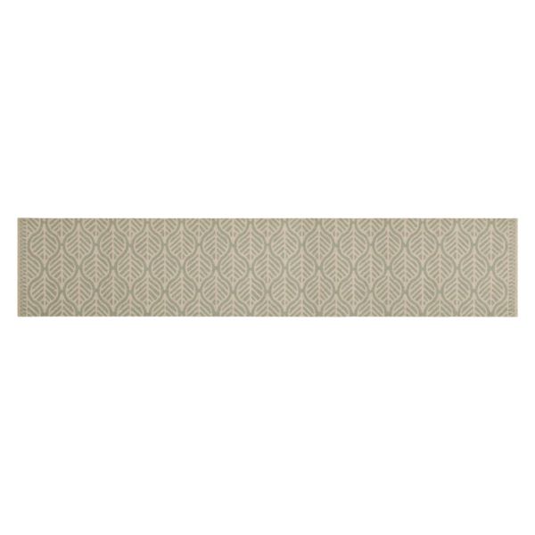 Кухненско килимче, миещо, листа, 60x300 см, кадифе