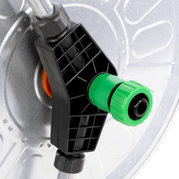 Макара за маркуч тип количка за 80 м 1/2" или 50 м 3/4" стомана