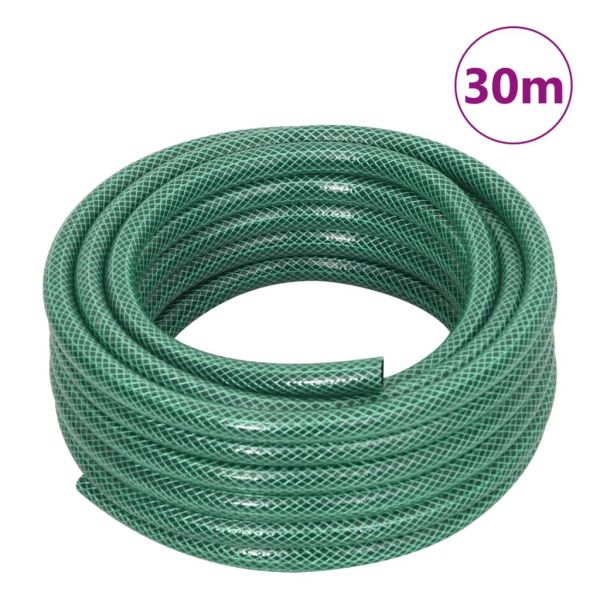 Градински маркуч зелен 0,5" 30 м PVC