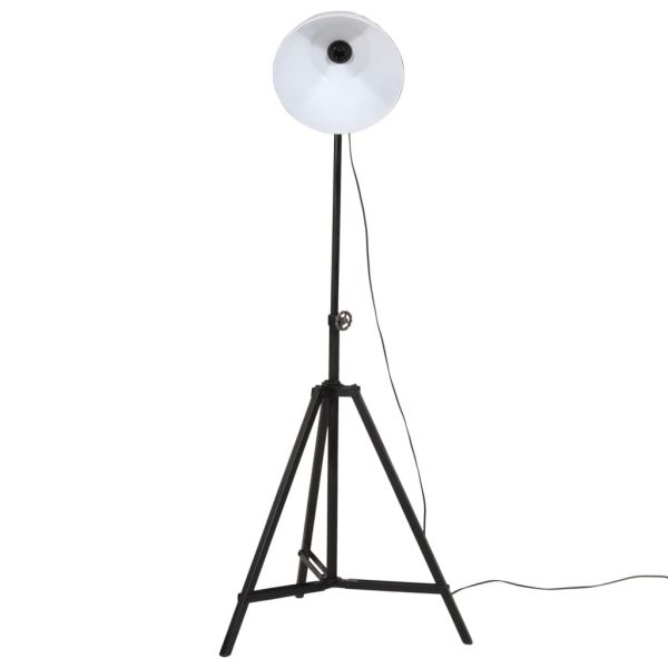 Подова лампа, 25 W, бяла, 61x61x90/150 см, E27