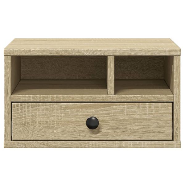 Стойка за принтер, дъб сонома, 40x32x22,5 см, инженерно дърво