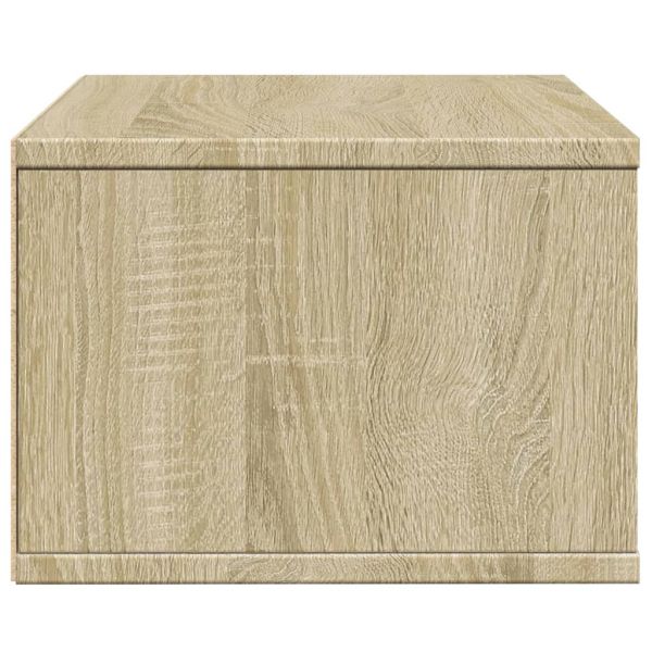 Стойка за принтер, дъб сонома, 40x32x22,5 см, инженерно дърво
