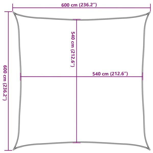 Платно-сенник, 160 г/м², светлозелено, 6x6 м, HDPE