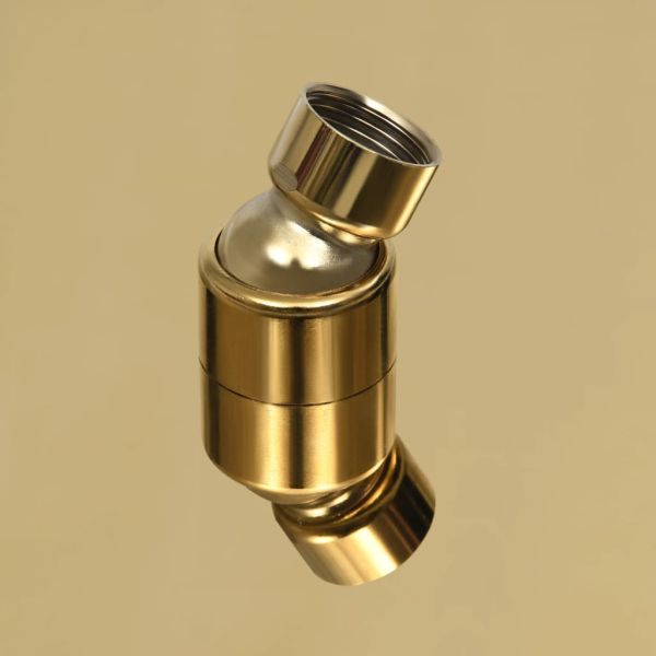 Rainshower душ пита, инокс, 50 см, кръгла, златиста
