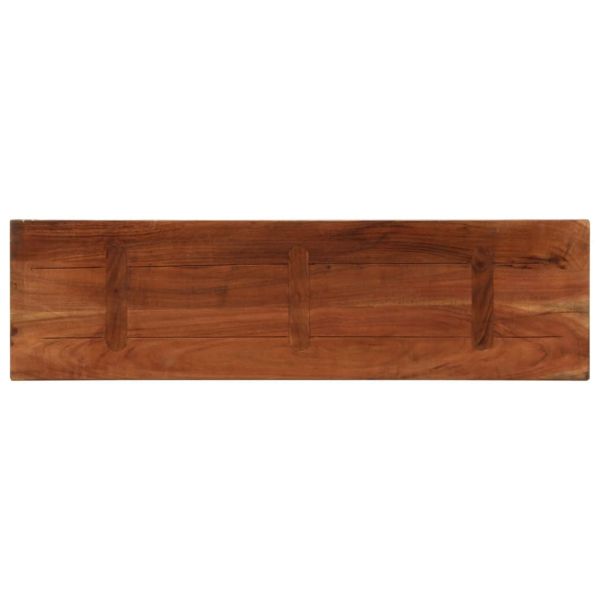 Плот за маса 100x20x3,8 см правоъгълен регенерирано дърво масив