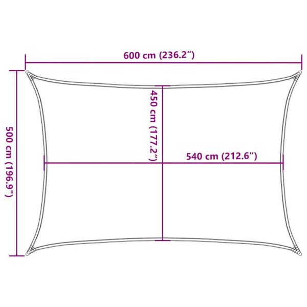 Платно-сенник, 160 г/м², правоъгълно, жълт, 5x6 м, HDPE