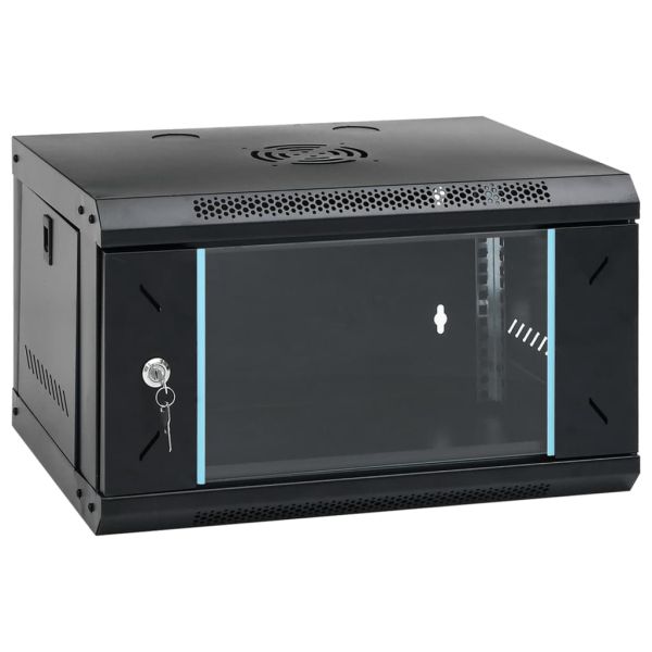 6U стенен мрежов шкаф 19" IP20 53x40x30 см
