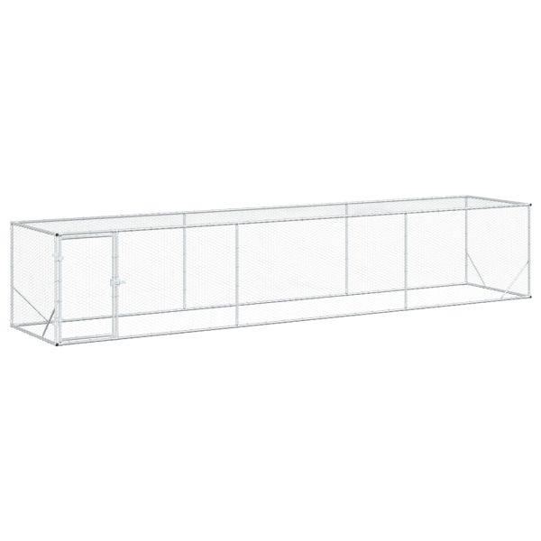 Птича птица Сребристо 500 x 100 x 100 cm Поцинкована стомана