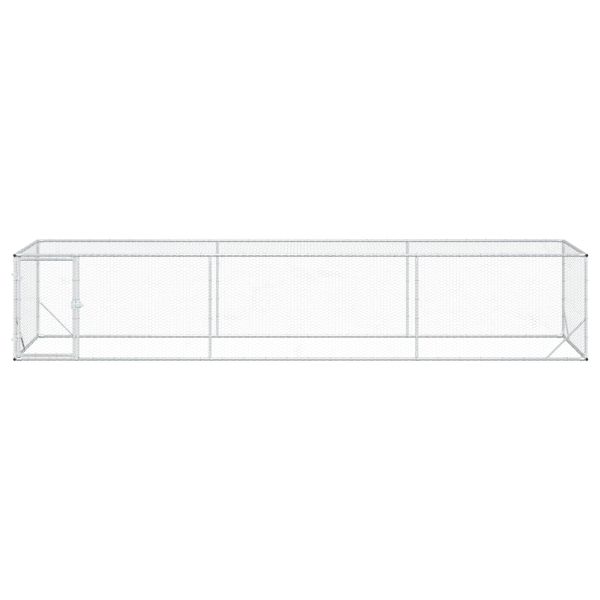 Птича птица Сребристо 500 x 100 x 100 cm Поцинкована стомана