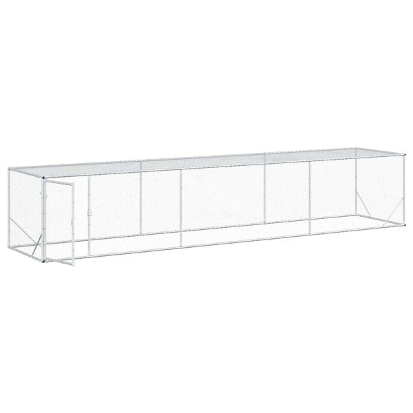Птича птица Сребристо 500 x 100 x 100 cm Поцинкована стомана