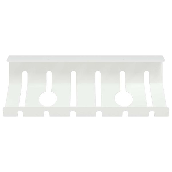 Т Tray за управление на кабелите под бюрото 2 бр. Бяло