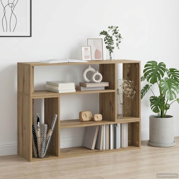 ТВ шкаф 100 x 30 x 50 cm Дъб артизан Инженерна дървесина