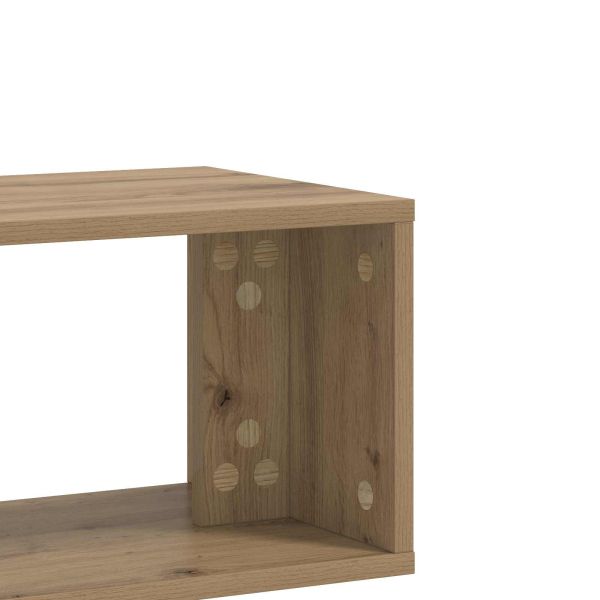 ТВ шкаф 100 x 30 x 50 cm Дъб артизан Инженерна дървесина