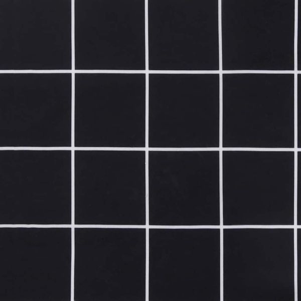 Възглавници за градински пейки 2 бр черно каре 150x50x7 см плат