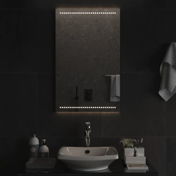 LED огледало за баня, 50x80 см