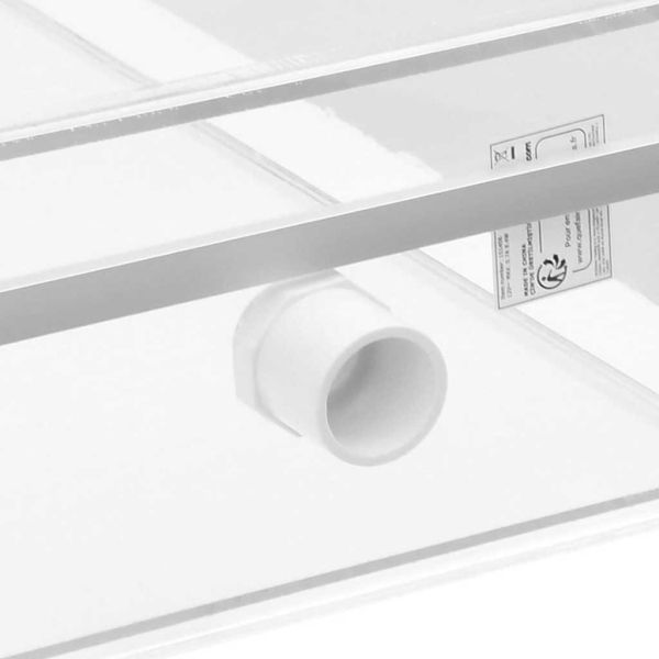 Фонтан за басейн с RGB светодиоди, акрил, 51 см